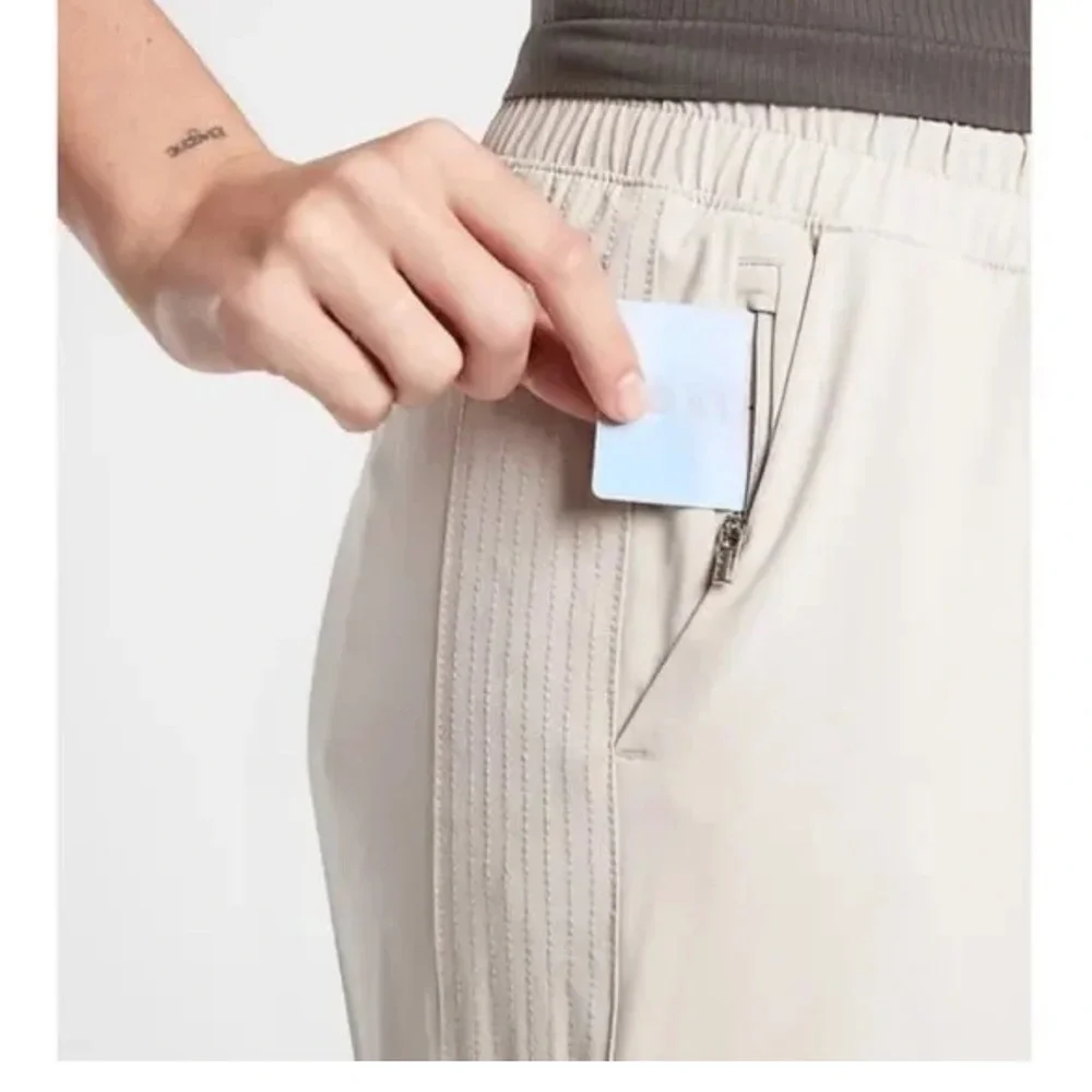 Athleta Avenue Wide Leg Crop Pant - Picture 4 of 9